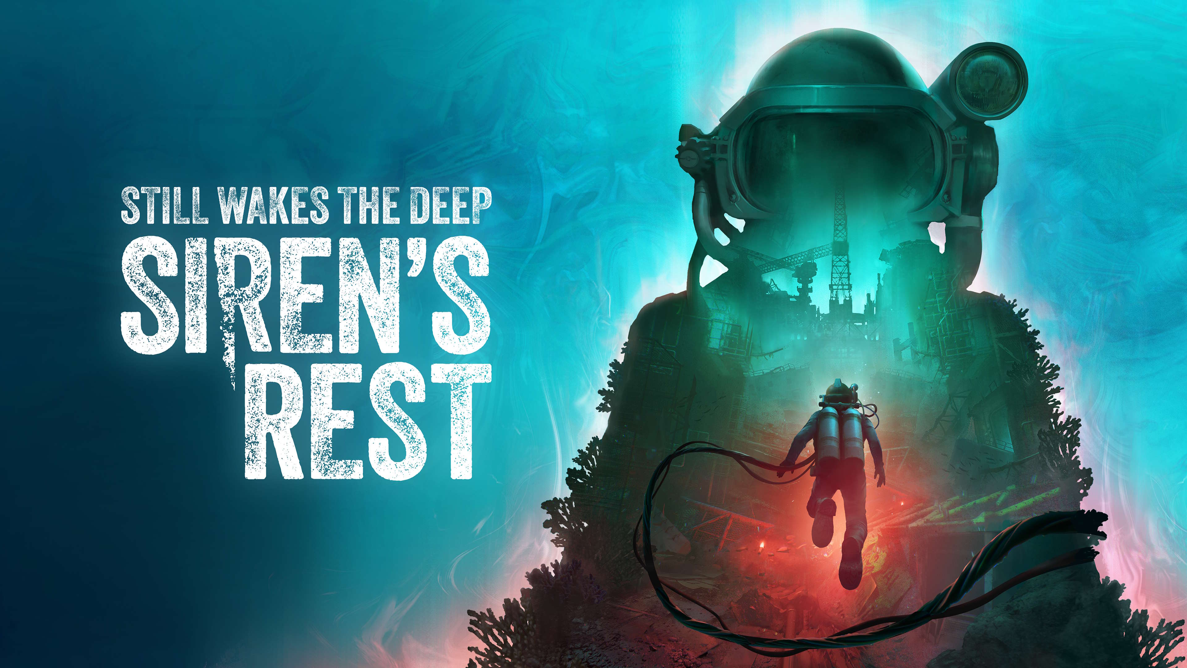 Key art for Still Wakes the Deep: Siren's Rest, prominently featuring the game title.